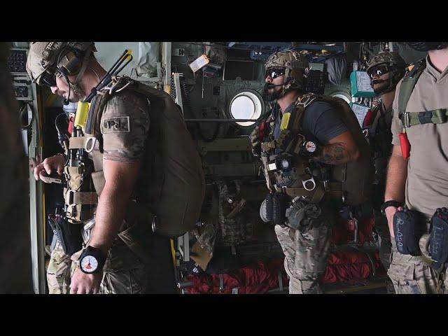 U.S. Air Force Pararescue Jump into Djibouti