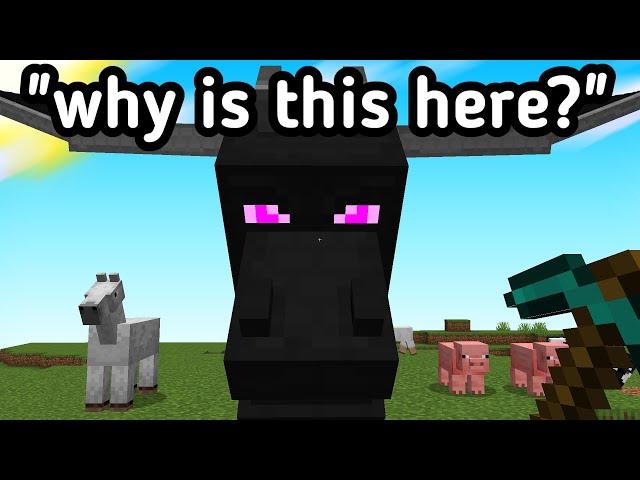 Minecraft but it's BACKWARDS