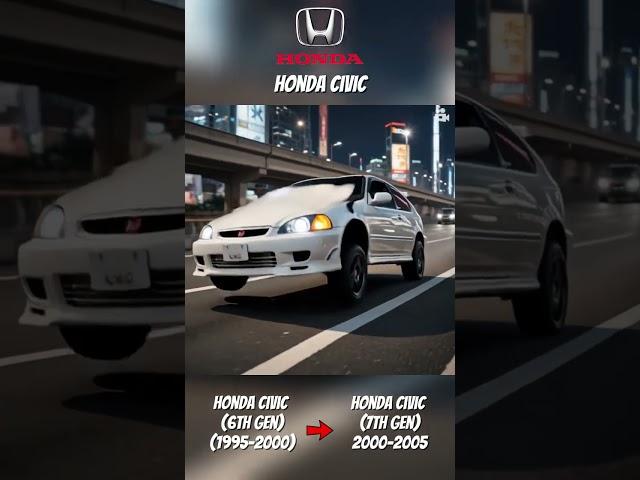 Honda Civic Transformation #honda #hondacivic #transformation #beforeandafter