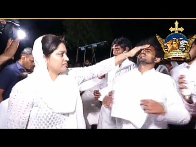 Pastor Sonia Narula Anoint his Spritual Son #apostleankuryosephnarula #pastorsoniayosephnarula