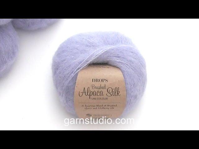 DROPS Brushed Alpaca Silk - A luxurious blend of brushed alpaca and mulberry silk