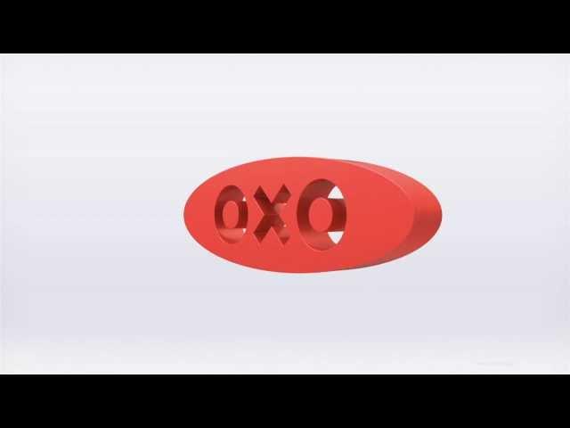 OXO - 3D Brand Logo Animation - 3d-logo.co.uk