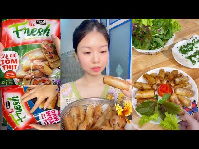 Chả giò cuốn hi Fresh ăn thiệt cuốn, cuốn rau, bánh hỏi ăn càng cuốn. p409 | KIMKHÁNHNÈ Vitaminkk