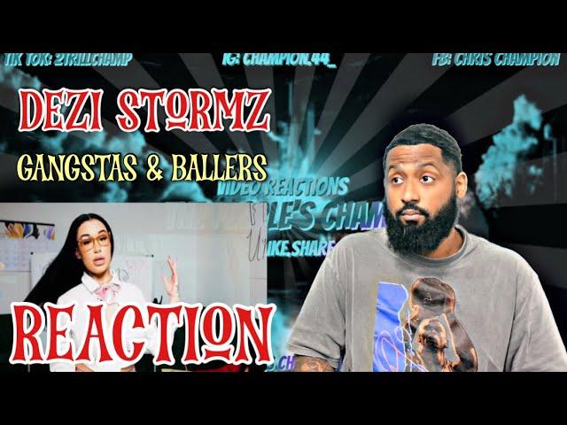 THE ANSWER IS CAPITAL YES!! Dezi Stormz-Gangsta’s & Ballas | REACTION