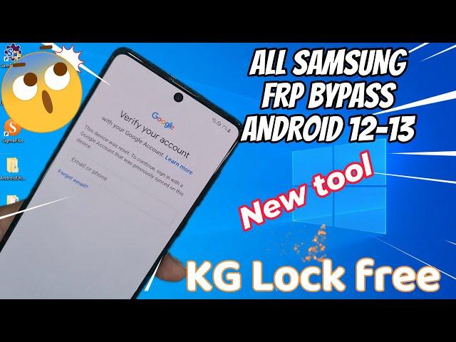 All Samsung FRP Bypass KG Bypass Android 12/13 Adb Enable Fail With