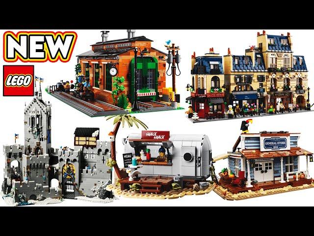 5 NEW LEGO SETS! Expensive... but cool! BrickLink Designer Program Series 1