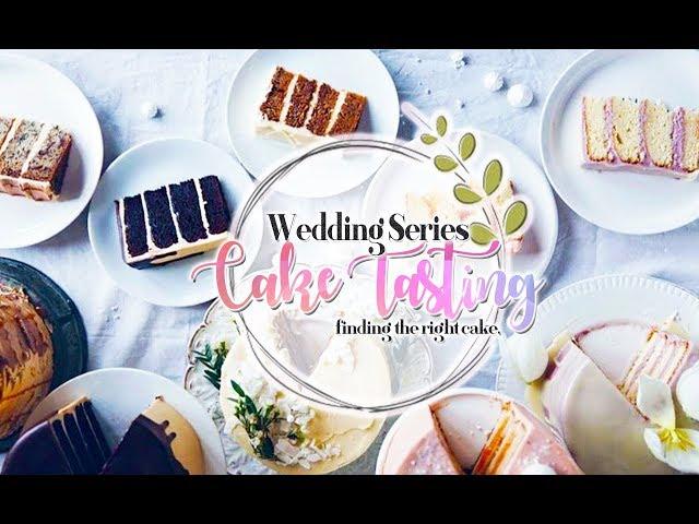 Wedding Cake Tasting Vlog