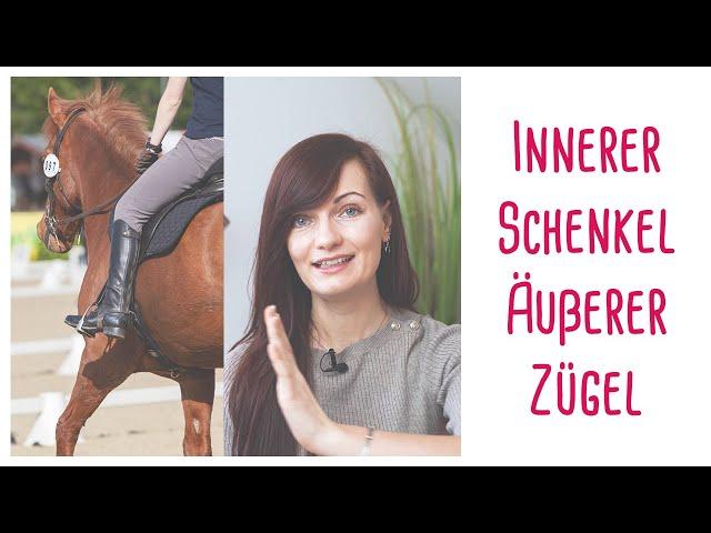 Das Pferd am äußeren Zügel reiten - So geht's!