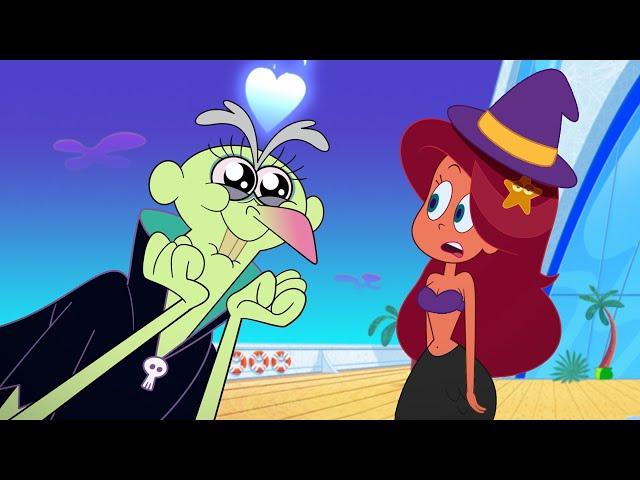 Dangerous romance | Zig & Sharko | Best episodes cartoon collection for #halloween