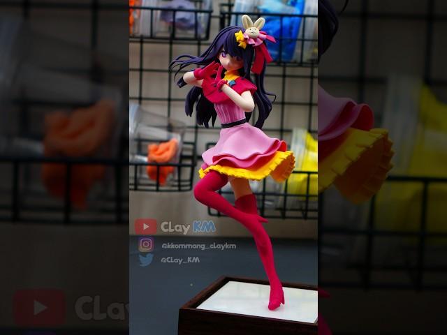 Hoshino Ai ️ Oshi no Ko -  Sculpting Anime Clay Art Figure