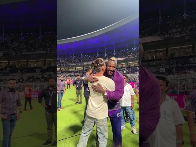 Shah Rukh Khan meeting the KKR team post win | #KnightsTV | TATAIPL2024