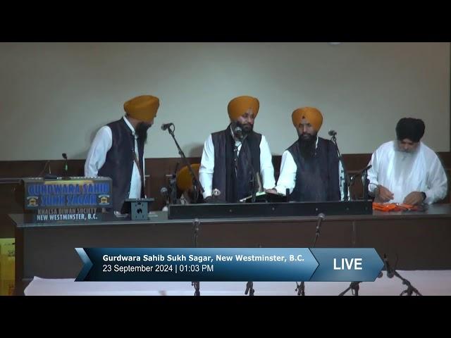 Live Gurdwara Sahib Sukh Sagar, New Westminster, B.C.