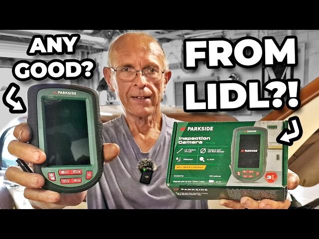 A £40 Endoscope From Lidl - Any Good? - Parkside Inspection Camera Review & Test