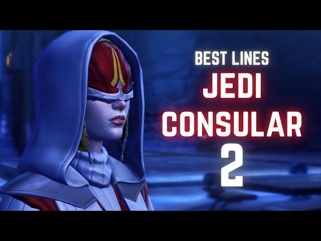 Jedi Consular 2: Best Lines And Funny Moments | Star Wars: The Old Republic