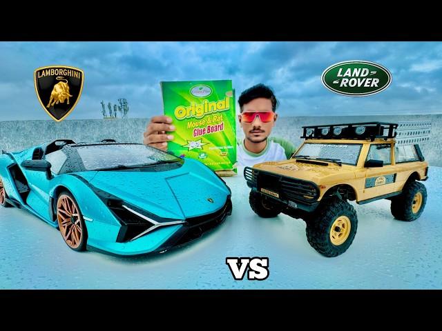 RC RangeRover Camel Edition Car Unboxing & Track Testing - Chatpat toy TV