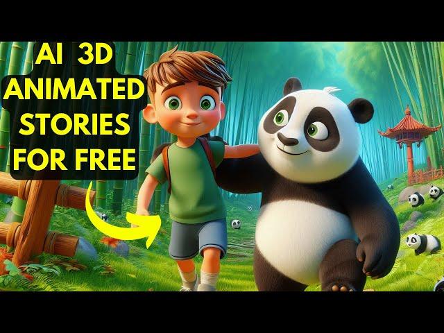 (HINDI)HOW TO MAKE 3D ANIMATED STORIES FOR FREE WITH AI|QUALITY & UNLIMITED