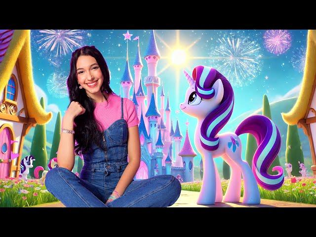 UM DIA INTEIRO VIVENDO NO MUNDO DE MY LITTLE PONY | Família Luluca