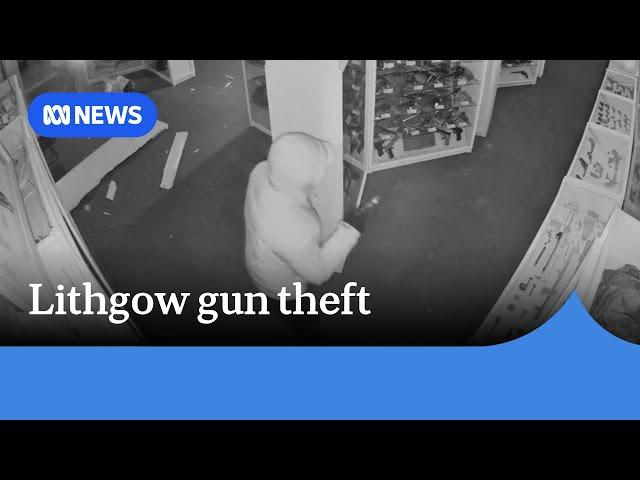 Historical weapons stolen from Lithgow museum could be made operational | ABC News