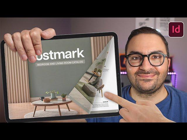 Create a catalog flipbook with Adobe InDesign and Heyzine