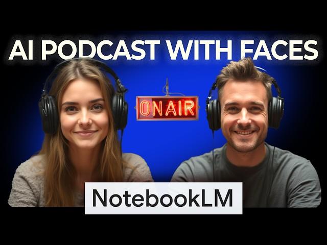 How To Make a Realistic AI Video Podcast With NotebookLM