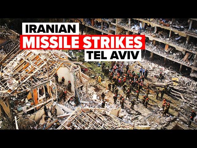 EXCLUSIVE: Tel Aviv Hit by Iranian Retaliatory Missile Strike After U.S. Strikes Nuclear Sites