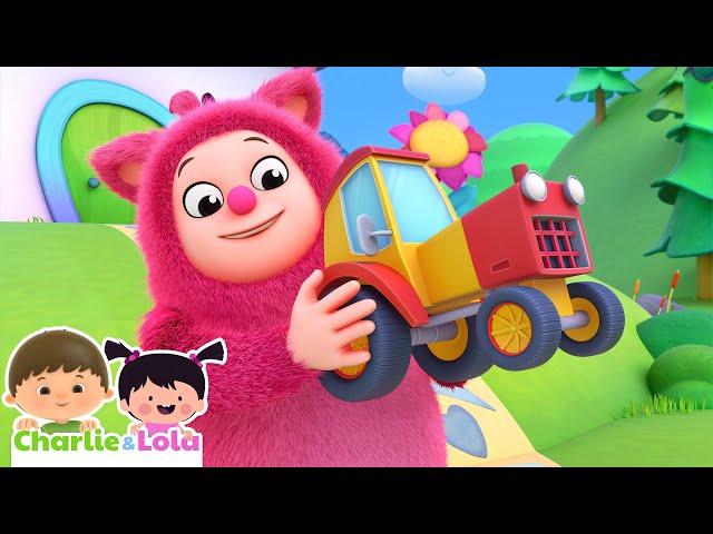 Red & Yellow Tractor ​ | Billy Bam Bam |  Nursery Rhymes & Kids Songs  @Charlie-Lola