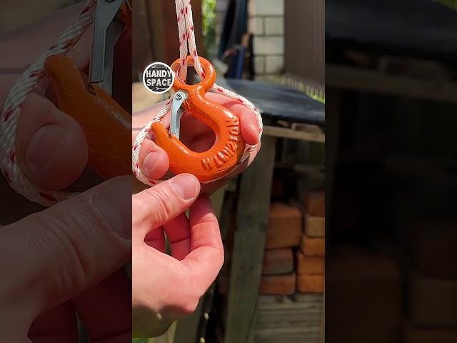 Tie a Rope to a Hook!