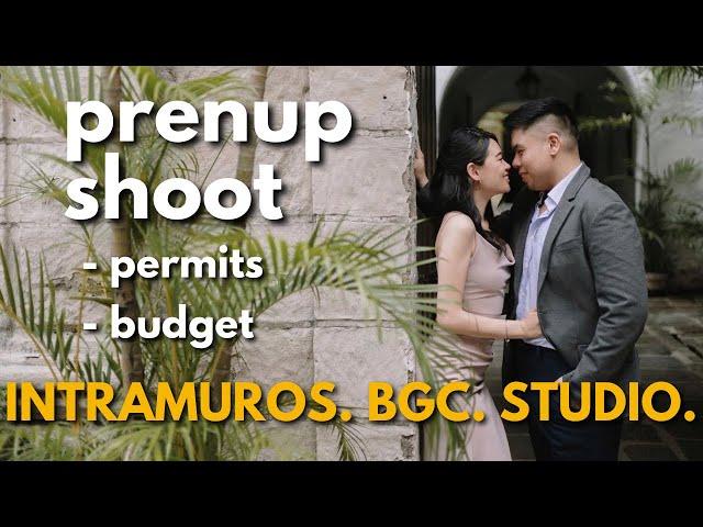 HOW MUCH: PRENUP SHOOT IN MANILA? | BGC, Intramuros, Artisano Studio | Ready2Wed Series