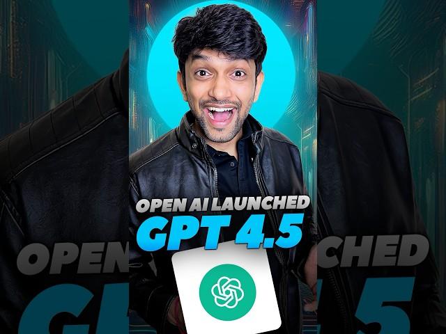 OpenAI Just Released ChatGPT 4.5 #ai #chatgpt