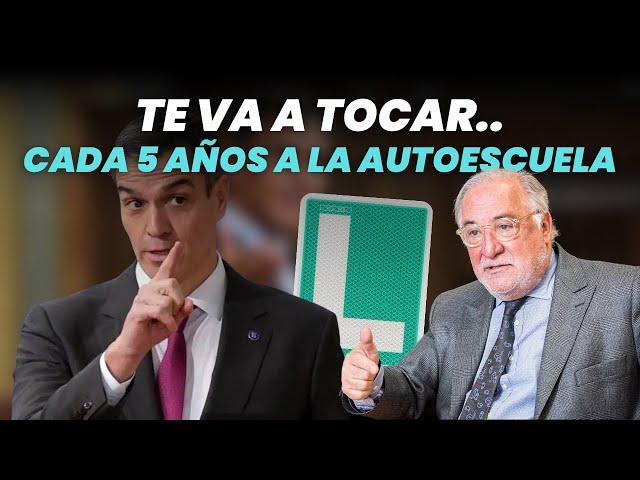 Te va a tocar.... Cada 5 años a la autoescuela