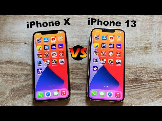 iPhone 13 vs iPhone X Speed Test | Killing After 4 Years! (HINDI)