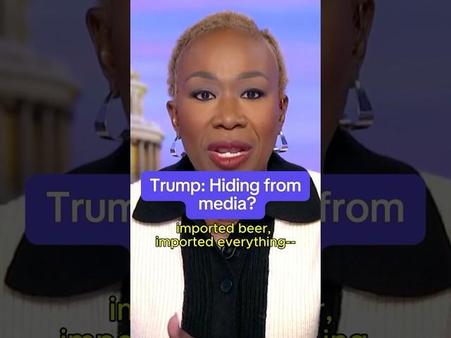 Trump: Hiding from the media?