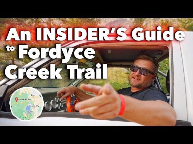 Sierra Trek: An Insider’s Guide To Fordyce Creek Trail | Harry Situations