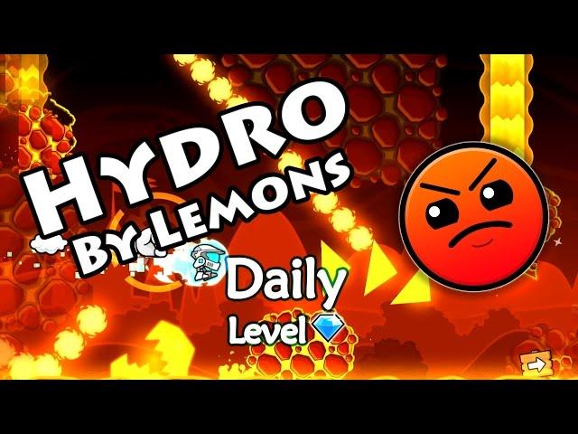 Geometry Dash - Hydro (By Lemons) ~ Daily Level #49 [All Coins]