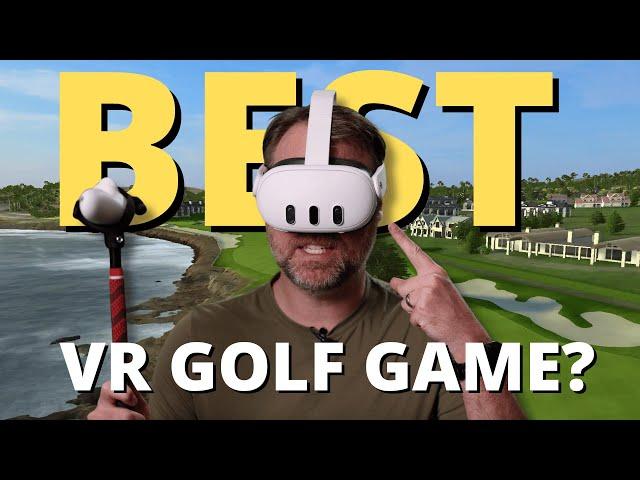 VR Golfing in Golf+ on the Meta Quest 3 Blew My Mind