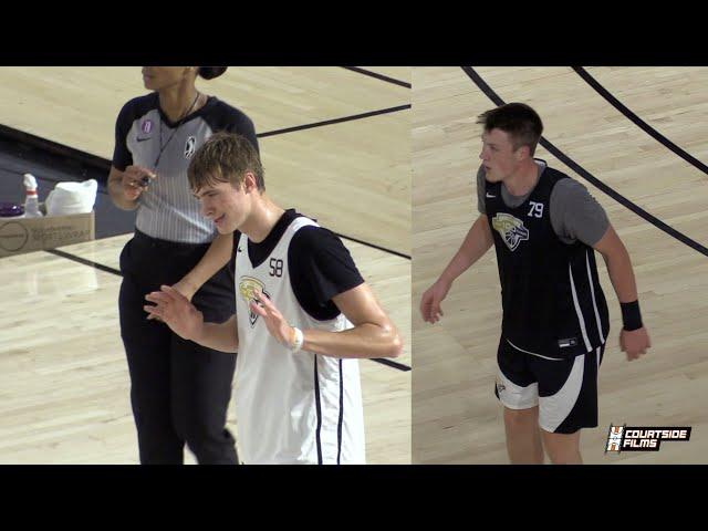 Cooper Flagg & Kon Knueppel Trade Buckets At Top 100 Camp!