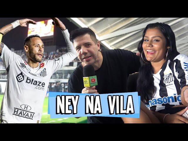 OS BASTIDORES DO NEYMAR NO SANTOS