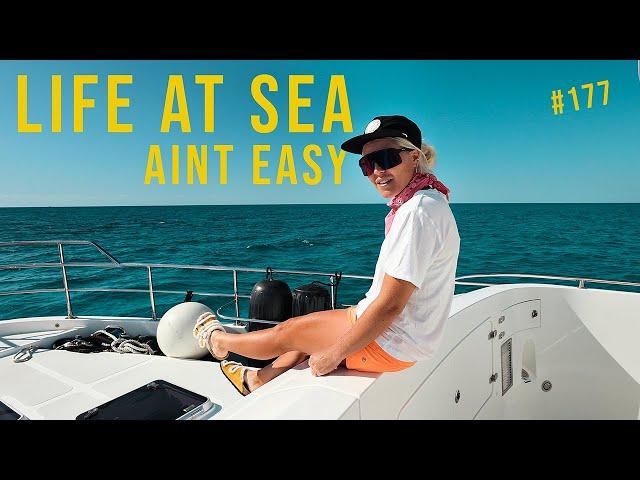 LIFE AT SEA IS NOT EASY! Trawler life aboard Nordhavn Mermaid Monster #177