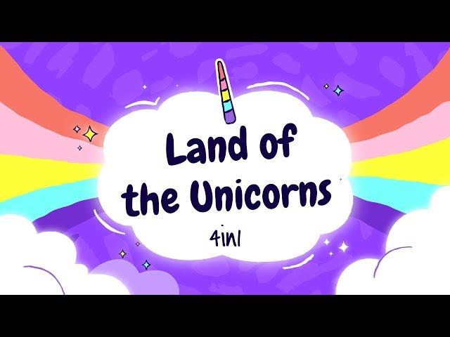 Sleep Meditation for Kids | LAND OF THE UNICORNS 4in1 | Sleep Story for Children