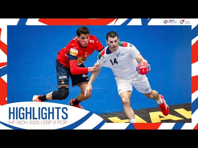 HIGHLIGHTS | Espanha x Portugal | IHF World Championship 2025