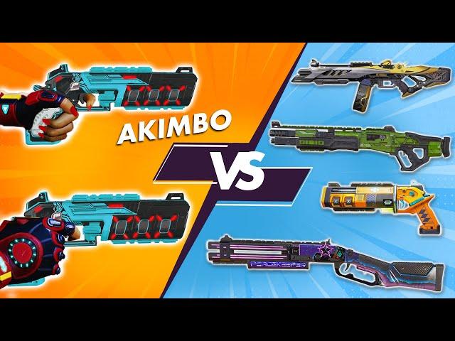 Can MOZAMBIQUE AKIMBO beat other SHOTGUNS? - TTK tier list comparison Apex Legends Season 22