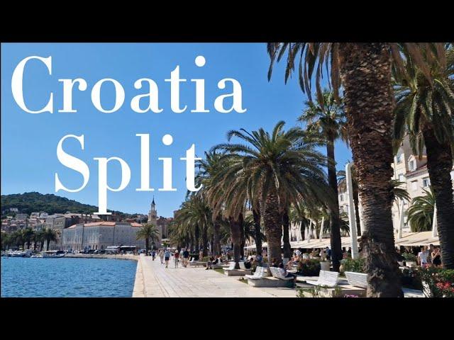 Split  Croatia - Walking tour 4k 60FPS