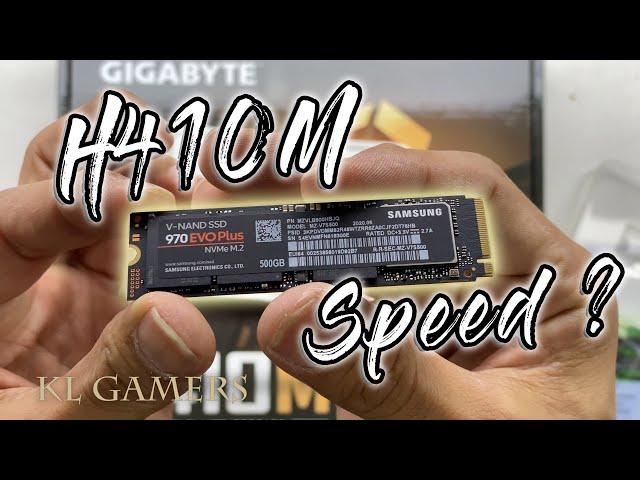 intel Core i5 10400 GIGABYTE H410M H SAMSUNG 970 EVO Plus M.2 NVMe SSD Build Benchmark