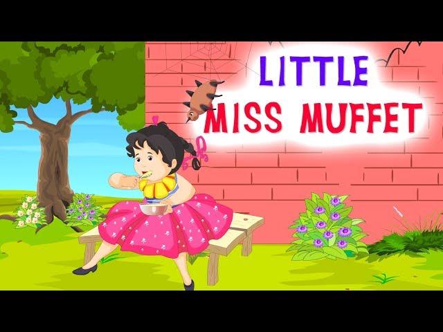 Little Miss Muffet | Nursery Rhymes for Children | Kidda Junction