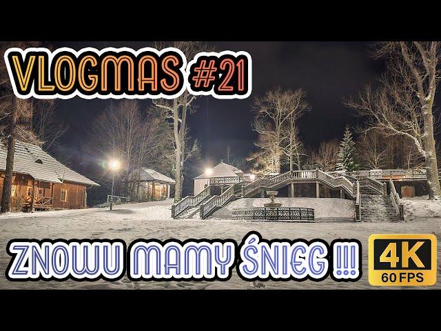 ZakopaneVLOGMAS 21! ️ŚNIEG powraca! Kuźnice pod białą pierzynką! Białe Święta? 4K2024.12.20 ASMR