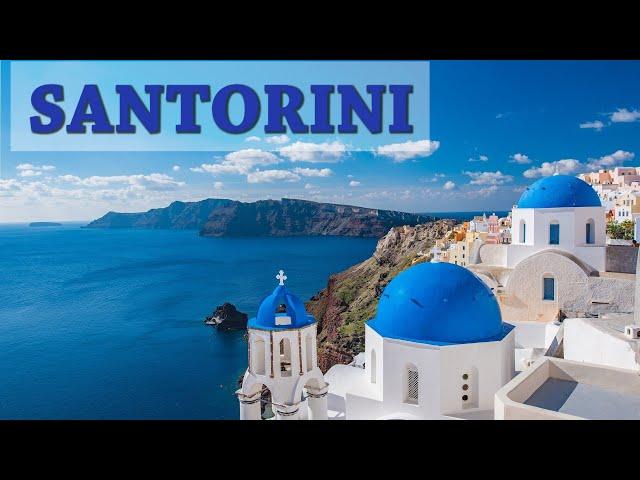 Greece / Santorini beautiful colored Architecture in Summer