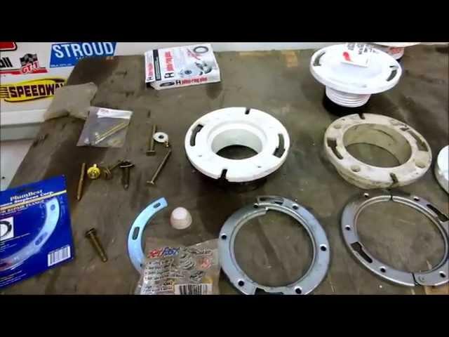 toilet flange repair ,tips @ tricks