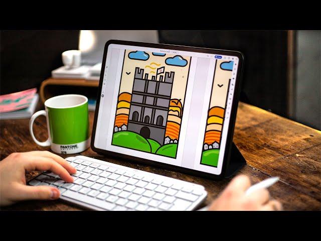 How I Use My iPad Pro for Graphic Design (2024) 