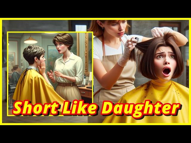 Haircut Stories - Cut My Hair! They Said, You're Getting Your Hair Cut Short Like My Daughter!