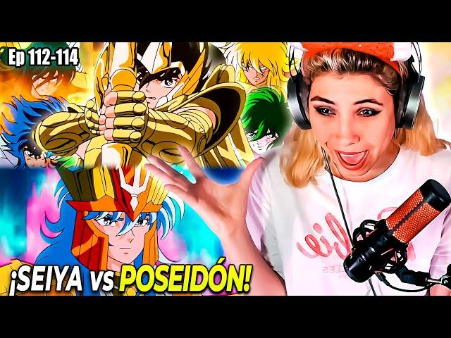 ¡FINAL SAGA POSEIDÓN! LA ÚLTIMA BATALLA| REACCIÓN CABALLEROS DEL ZODIACO Ep 112-114